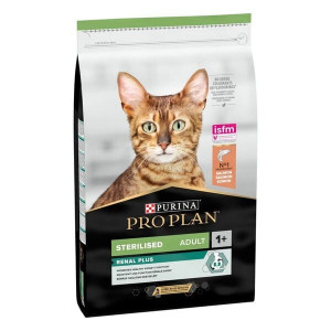 PRO PLAN CAT STERILISED RENAL SALMON sausā barība kaķiem Lasis 10kg